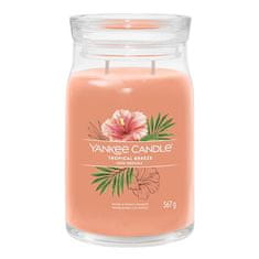 Yankee Candle Svíčka ve skleněné dóze , Tropický vánek, 567 g