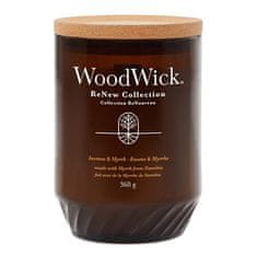 Woodwick Svíčka dekorativní váza , Kadidlo a myrha, 368 g