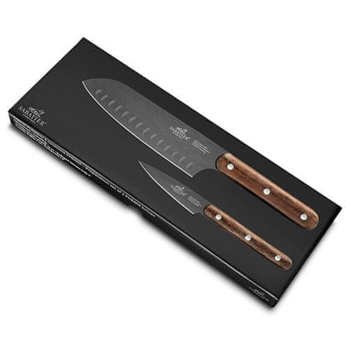 Sada nožů Lion Sabatier International, 906082 Exotique, sada 2 nožů Phenix Inox, rukojeť dřevo wenge