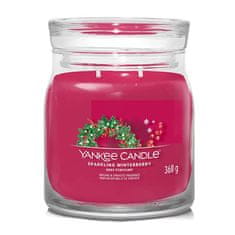 Yankee Candle Svíčka ve skleněné dóze , Jiskrné zimní bobule, 368 g