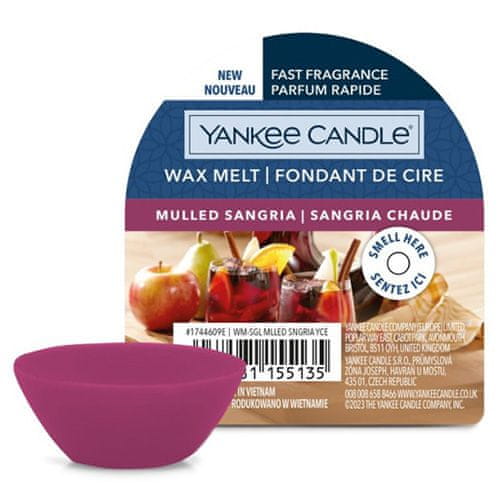 Yankee Candle Vonný vosk , Svařená sangrie, 22 g