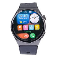 Trevi Chytré hodinky , T-FIT 300 CALL BK smartwatch, bluetooth, monitor spánku, zdravotní funkce, voděodolnost IP67