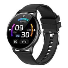 Trevi Chytré hodinky , T-FIT 230 CALL BLACK smartwatch, bluetooth, monitor spánku, zdravotní funkce