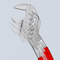 Knipex Klešťový stavitelný klíč, instalatérský, 250 mm - KNIPEX 86 03 250