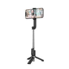 Borofone Bluetooth Selfie BY9 Stojan/Tripod Černý