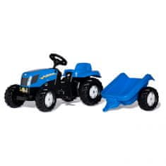 Rolly Toys Rolly Toys Rollykid Šlapací Traktor New Holland S Přívěsem