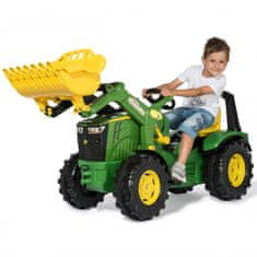 Rolly Toys Traktor John Deere Na Přívěsu S Kleinovým Nářadím