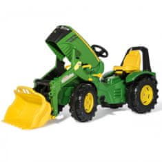 Rolly Toys Traktor John Deere Na Přívěsu S Kleinovým Nářadím