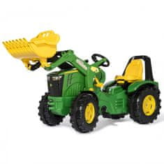 Rolly Toys Traktor John Deere Na Přívěsu S Kleinovým Nářadím