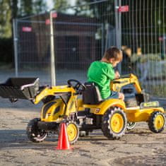 Falk Falk Traktor Komatsu Na Pedály Bagr Lžíce Přic