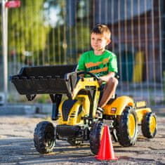 Falk Falk Traktor Komatsu Na Pedály Bagr Lžíce Přic