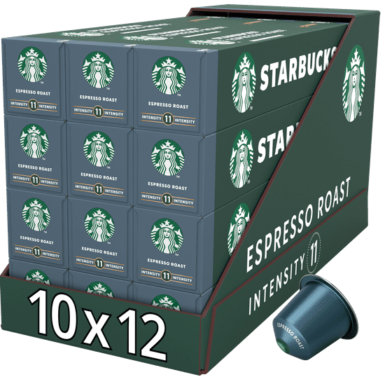 Starbucks by Nespresso® Espresso Roast 12x10 kapslí