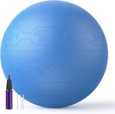 PROIRON Gymnastický míč Yoga Ball Embos - 65 cm, tmavě modrý