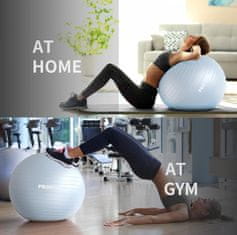 Gymnastický míč Yoga Ball - 75 cm, LIGHT BLUE