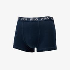 FILA Boxerky 2 Pack Boxers Navy S S Modrá