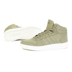 Adidas Boty olivové 43 1/3 EU Hoops 20 Mid