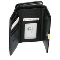 Gregorio Módní dámská kožená peněženka Gregorio Pamella, černá