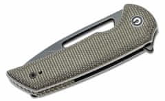 Civilight C2010G Odium Dark Green Micarta/Black Stonewashed D2