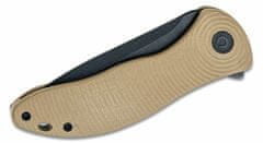 Civilight C20075D-2 Synergy3 Tan G10 Handle