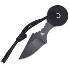 Fox Knives BF-753 BLACK ARROW FIXED CLIP POINT BLADE STAINLESS STEEL 440C BLACK IDROG. SW,G10 BLAC