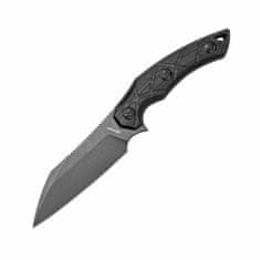 Fox Knives FE-018 EDGE LYCOSA 1 BLACK taktický nůž 12,5 cm, Stonewash, černá, G10