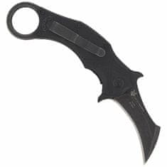 Fox Knives FE-016 EDGE THE CLAW 2 kapesní taktický nůž - karambit 6,9 cm, Stonewash, černá, G10