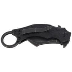 Fox Knives FE-016 EDGE THE CLAW 2 kapesní taktický nůž - karambit 6,9 cm, Stonewash, černá, G10