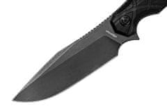 Fox Knives FE-020 EDGE LYCOSA 2 BLACK taktický nůž 12,3 cm, Stonewash, černá, G10