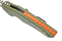 Fox Knives FE-027 MOD EDGE ATRAX kapesní nůž 8 cm, zelená, micarta