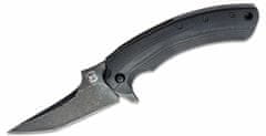 Fox Knives FX-537 BR GECO taktický kapesní nůž 8,5 cm, celočerná, G10, titan - bronz