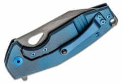 Fox Knives FX-527 TI YARU kapesní nůž 7 cm, Stonewash, modrá, titan 