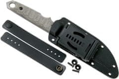 Fox Knives FX-634 MOD RYU taktický nůž 13 cm, Stonewash, zelená, Micarta, pouzdro Kydex