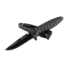 Ganzo Knife G620-B1 kapesní nůž 8,8 cm, celočerná, plast ABS