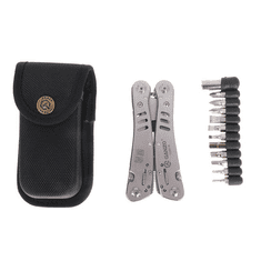 Ganzo Multi Tool G302-H multifunkční nástroj - kleště, stříbrná, 27 funkcí 