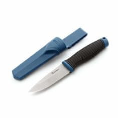 Ganzo Knife G806-BL nůž do přírody 9,8 cm, černo-modrá, TPR, plastové pouzdro