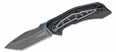 Kershaw K-1376 FLATBED kapesní nůž s asistencí 7,9 cm, Blackwash, černá, ocel, GFN