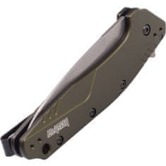 Kershaw K-1812OLCB DIVIDEND COMPOSITE OLIVE kapesní nůž s asistencí 7,6 cm, zelená, hliník