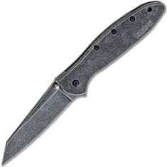 Kershaw K-1660RBW LEEK - RANDOM BLACKWASH kapesní nůž 7,6 cm, celoocelový