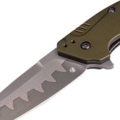 Kershaw K-1812OLCB DIVIDEND COMPOSITE OLIVE kapesní nůž s asistencí 7,6 cm, zelená, hliník