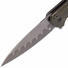 Kershaw K-1812OLCB DIVIDEND COMPOSITE OLIVE kapesní nůž s asistencí 7,6 cm, zelená, hliník