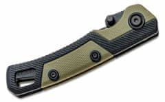 Kershaw K-1891 LONEROCK RBK2 kapesní lovecký nůž 7 cm, zelená, GFN, pouzdro nylon, 15 čepelí 