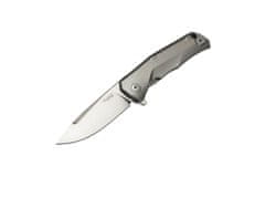 LionSteel 01LS084 TRE kapesní nůž 7,4 cm, šedá, titan 