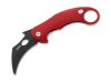01LS209 LE One Red Chemical Black kapesní nůž- karambit 8,2 cm, černá, červená, hliník