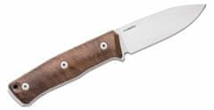 LionSteel B35 WN outdoorový nůž 9 cm, ořechové dřevo, kožené pouzdro