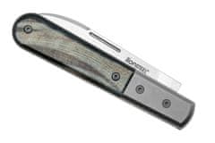 LionSteel CK0111 RM Barlow kapesní nůž 7,5 cm, Spear Point, titan, skopové rohovina