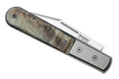 LionSteel CK0112 RM Barlow kapesní nůž 7,5 cm, Clip Point, titan, skopové rohovina