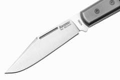 LionSteel CK0112 UL Barlow kapesní nůž 7,5 cm, Clip Point, titan, olivové dřevo