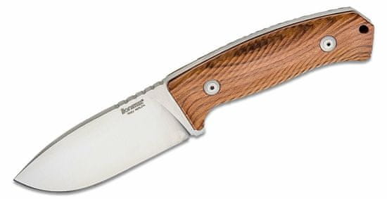 LionSteel M3 ST lovecký nůž 10,5 cm, dřevo Santos, kožené pouzdro