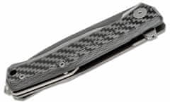 LionSteel MT01 CF Myto Carbon Fiber kapesní nůž 8,3 cm, uhlíkové vlákno, titan, rozbíječ skla