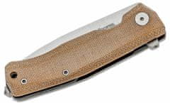 LionSteel MT01 CVN Myto Natural kapesní nůž 8,3 cm, hnědá, Micarta, titan, rozbíječ skla